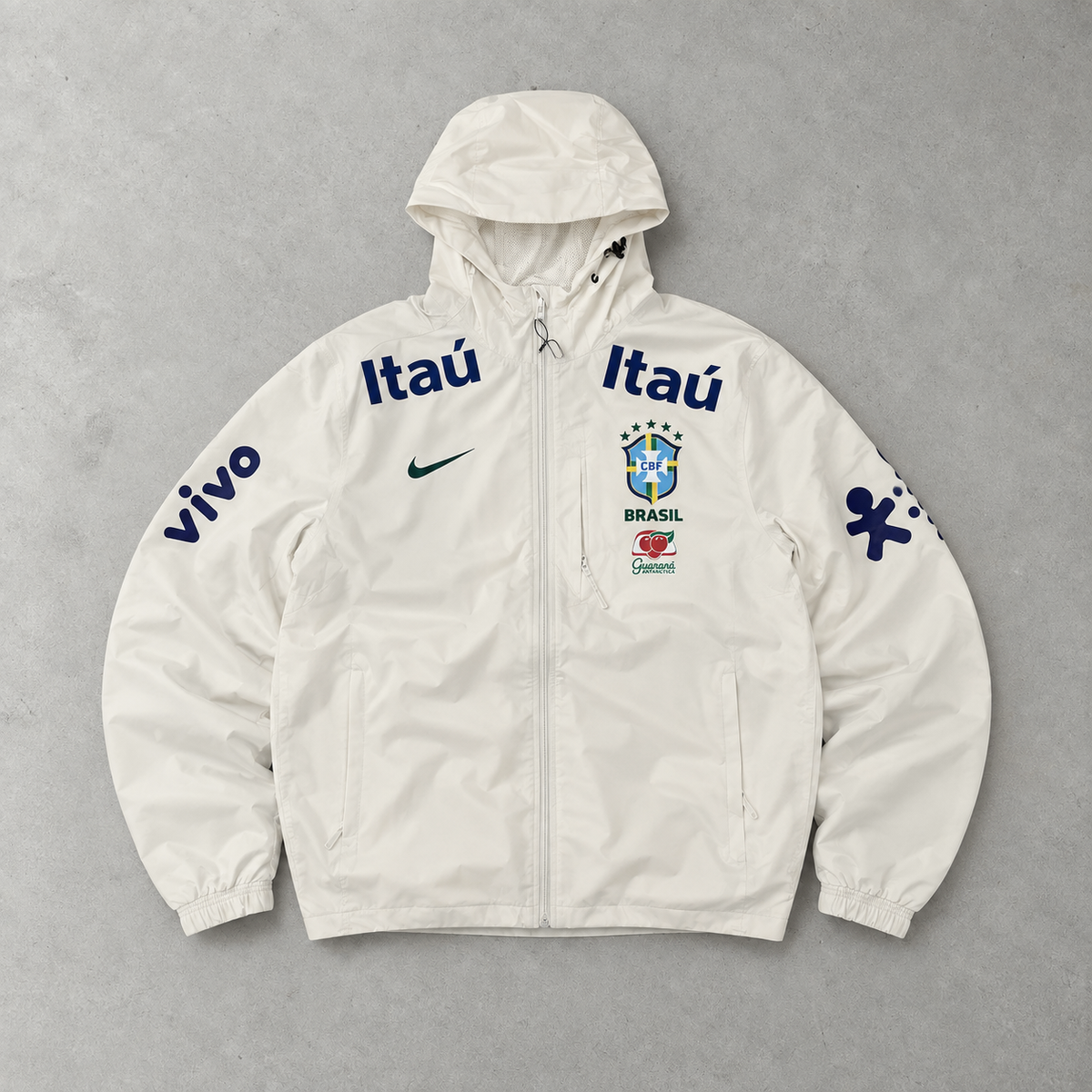 Brasilien Nike Windbreaker Weiß Limited (S)