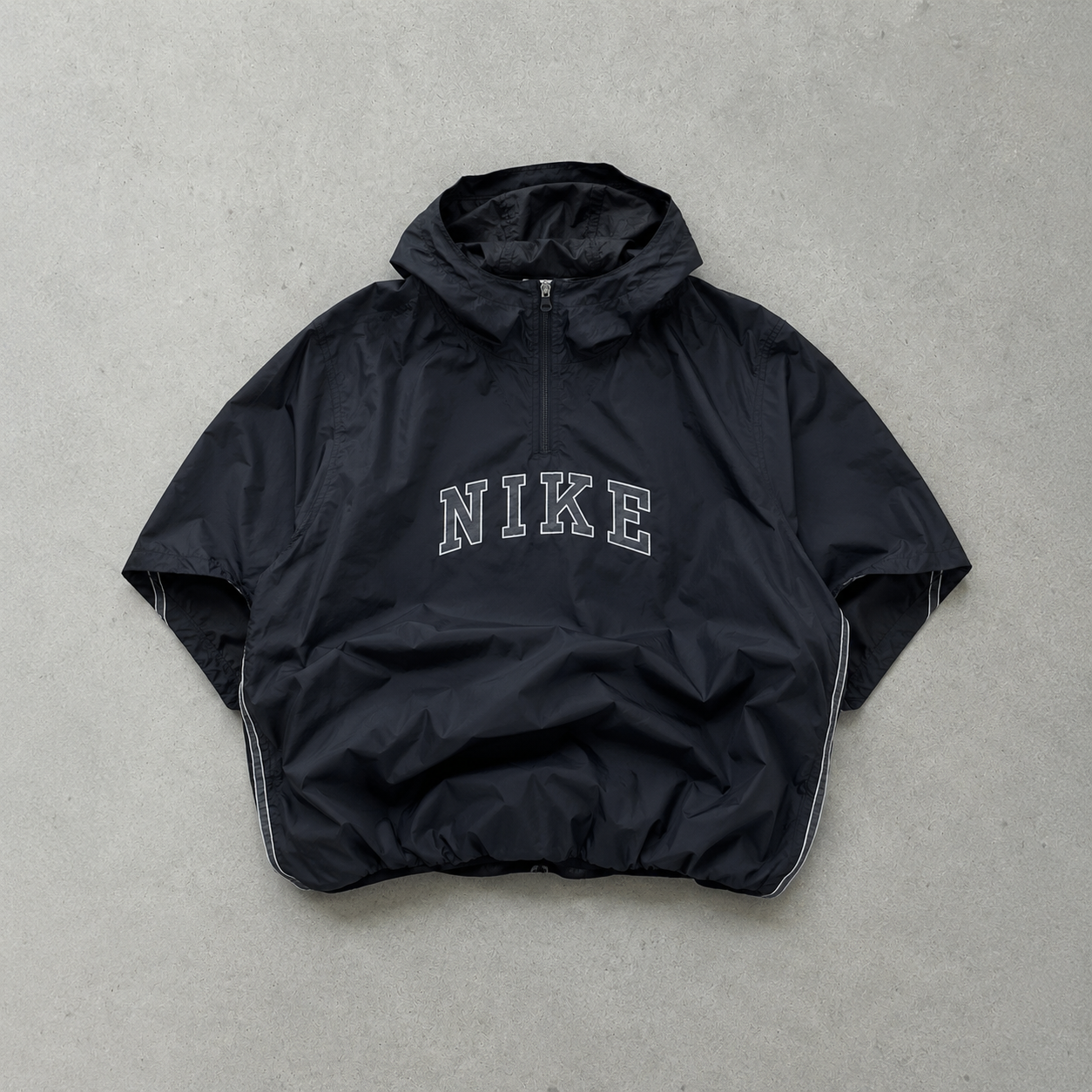 90s Vintage Nike Track Jacket Black, Grey Rare (L)