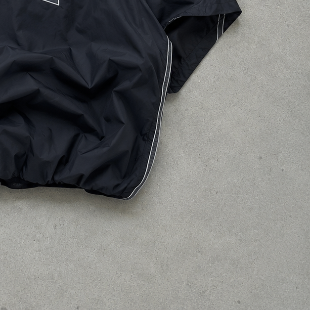 90s Vintage Nike Track Jacket Black, Grey Rare (L)