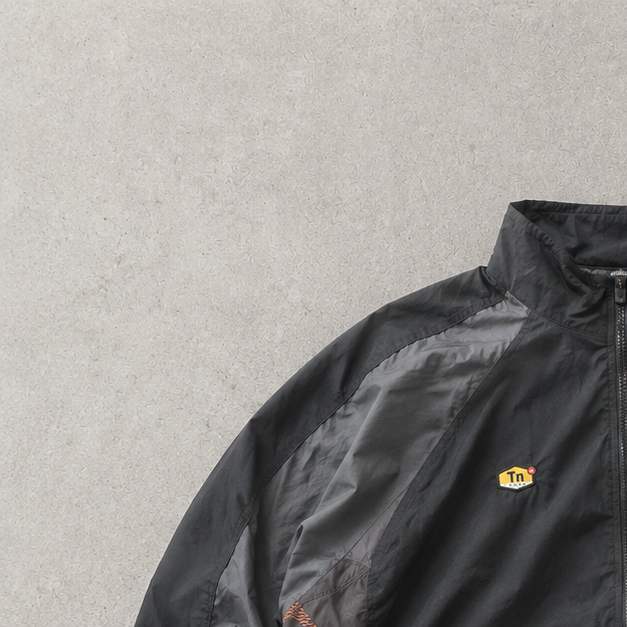 Nike Jacket Black, Orange Rare (Size S)