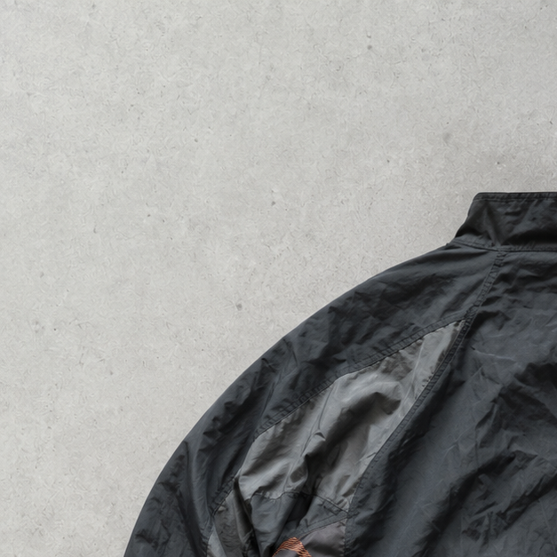 Nike Jacket Black, Orange Rare (Size S)