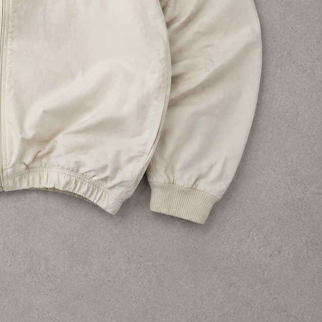 Ralph Lauren Jacket Creme Rare Stitched Logo (XL)