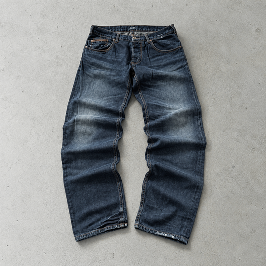 Y2K Armani Jeans Jeans Navy Limited (M)