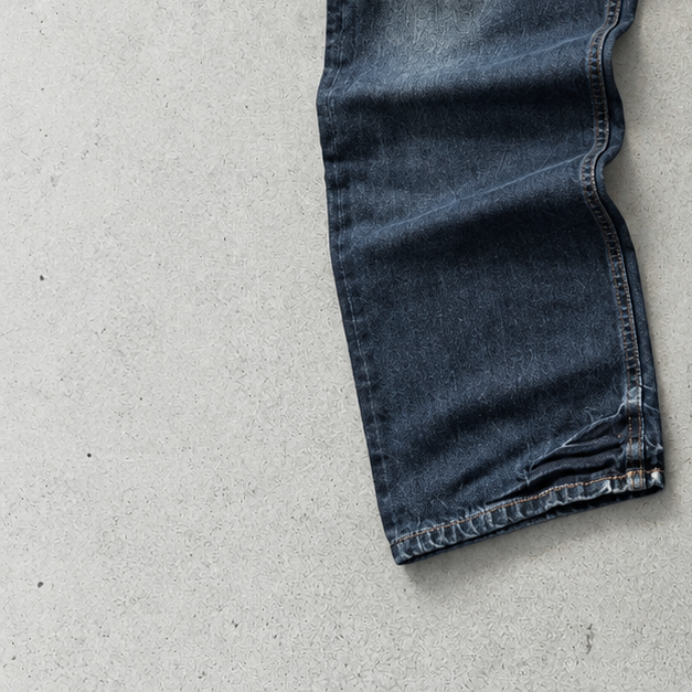 Y2K Armani Jeans Jeans Navy Limited (M)