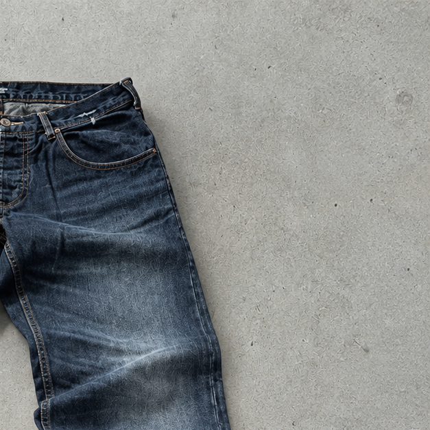 Y2K Armani Jeans Jeans Navy Limited (M)
