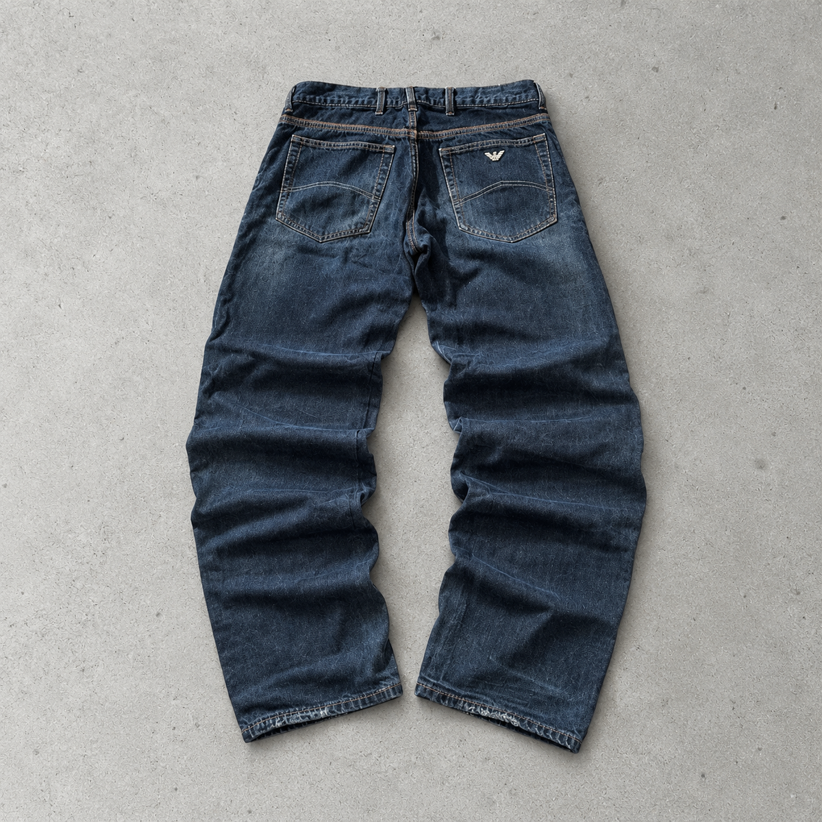 Y2K Armani Jeans Jeans Navy Limited (M)