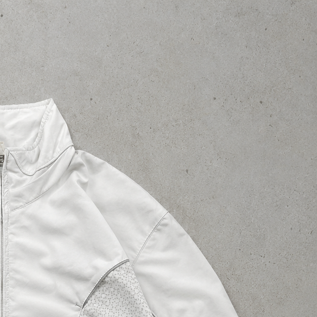 Vintage Nike Windbreaker White, Red Limited (M)