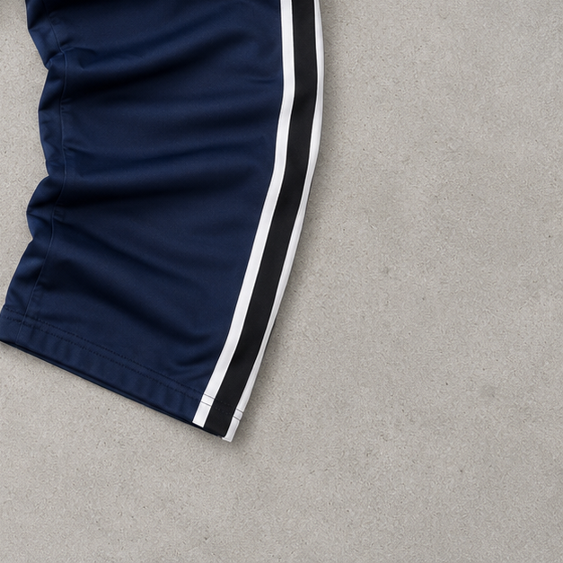 Y2K Nike Track Pants Weiß, Marineblau Limited (S)