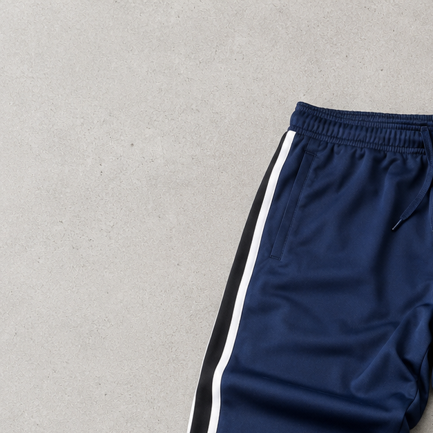 Y2K Nike Track Pants Weiß, Marineblau Limited (S)