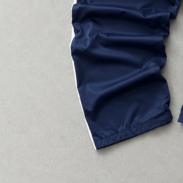 Y2K Nike Track Pants Weiß, Marineblau Limited (S)