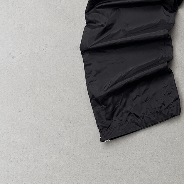 Y2K Nike Track Pants Schwarz, Weiß Rare (S)