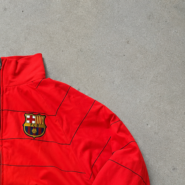 Vintage Nike Windbreaker Korallenrot, Red Rare (L)