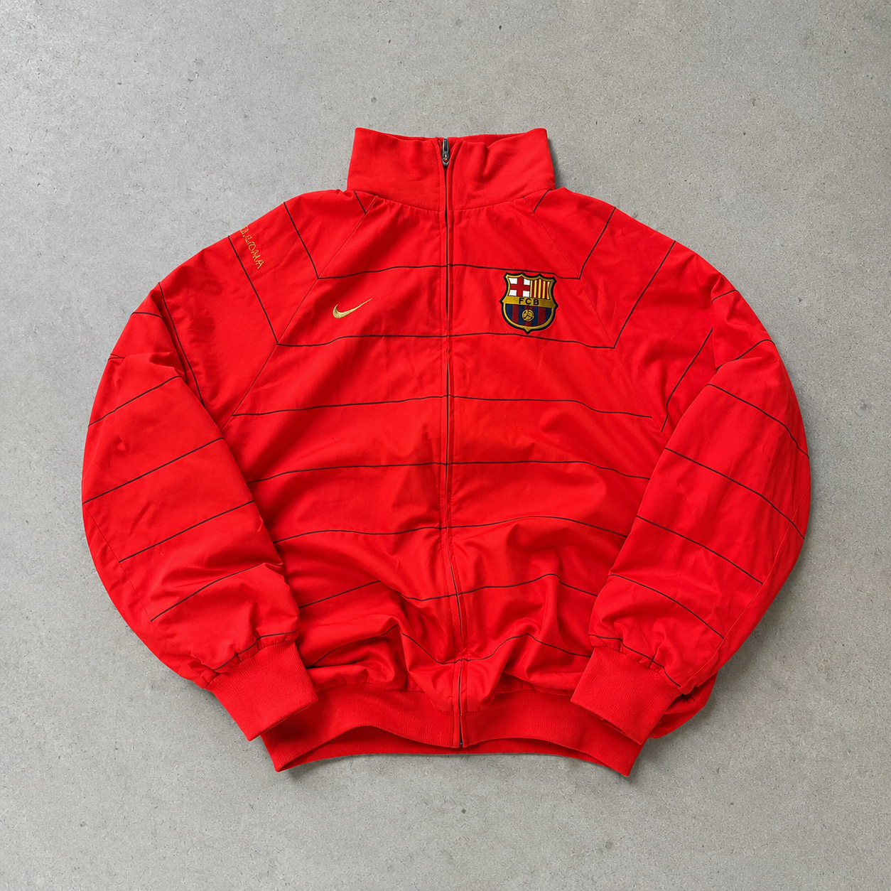 Vintage Nike Windbreaker Korallenrot, Red Rare (L)