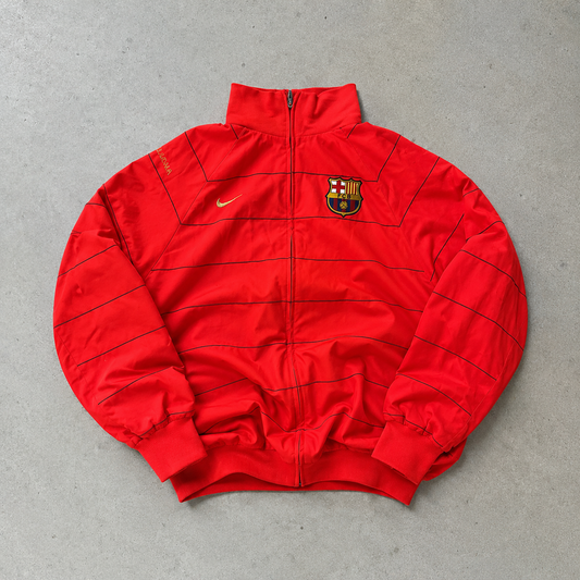 Vintage Nike Windbreaker Korallenrot, Red Rare (L)