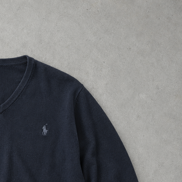 Polo Ralph Lauren Sweater Marineblau Rare (XXL)