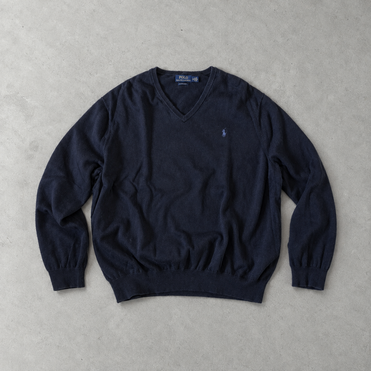 Polo Ralph Lauren Sweater Marineblau Rare (XXL)