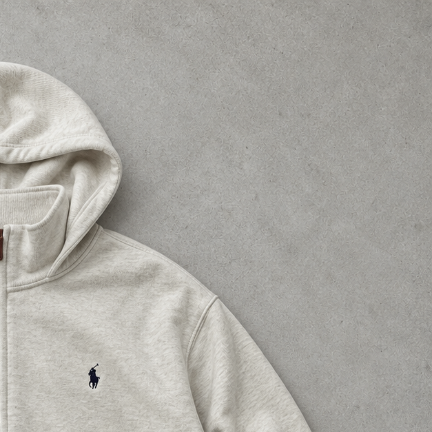 Ralph Lauren Hoodie Creme Limited (XL)