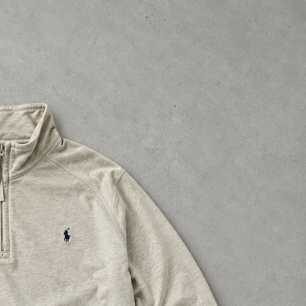 Ralph Lauren Hoodie Creme Limited (XL)