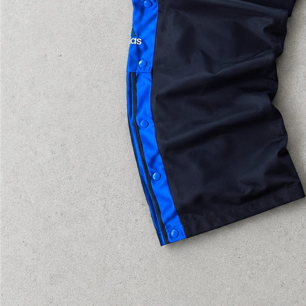 Adidas Pants Blau, Schwarz Rare (S)