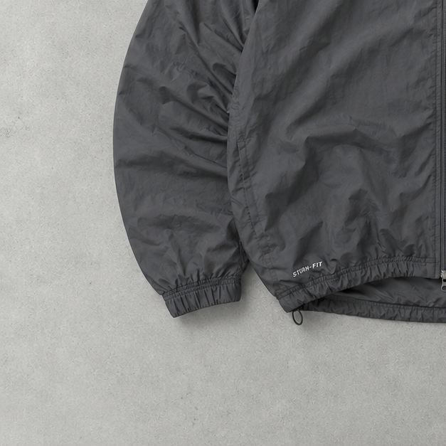 Veste de survêtement Nike Manchester Y2K noire rare (taille L)