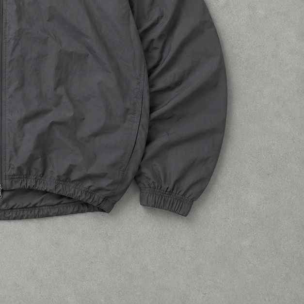 Veste de survêtement Nike Manchester Y2K noire rare (taille L)