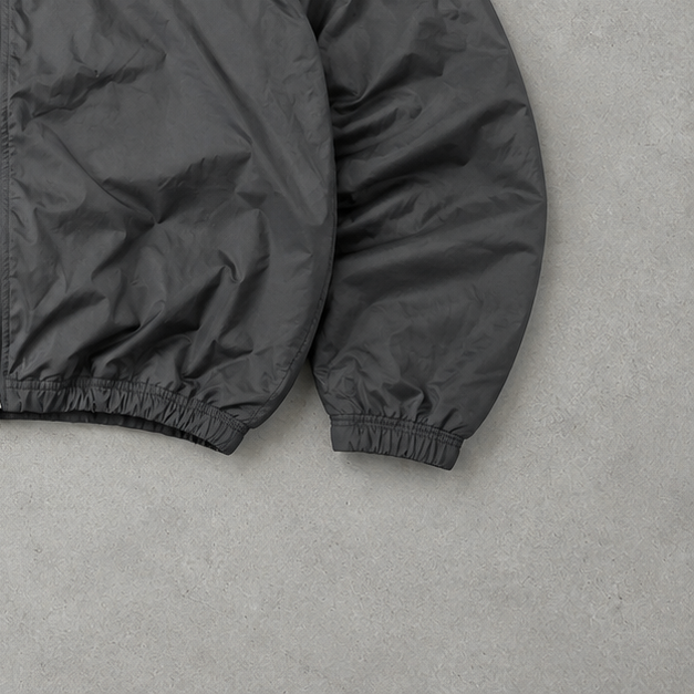 Veste de survêtement Nike Manchester Y2K noire rare (taille L)