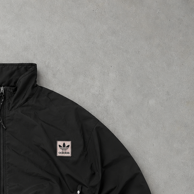 Adidas Track Jacket Black Rare (M)