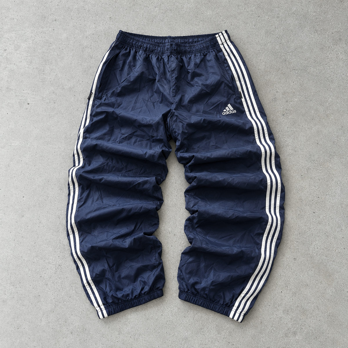 90s Adidas Track Pants Marineblau Limited (L)