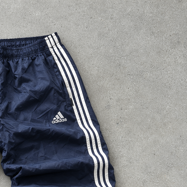 90s Adidas Track Pants Marineblau Limited (L)
