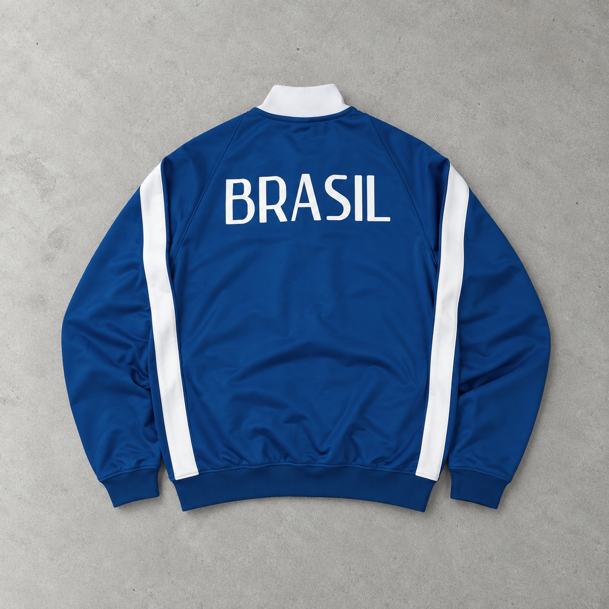 Brasilien Y2K Nike Track Jacket Blau, Weiß Limited (S)