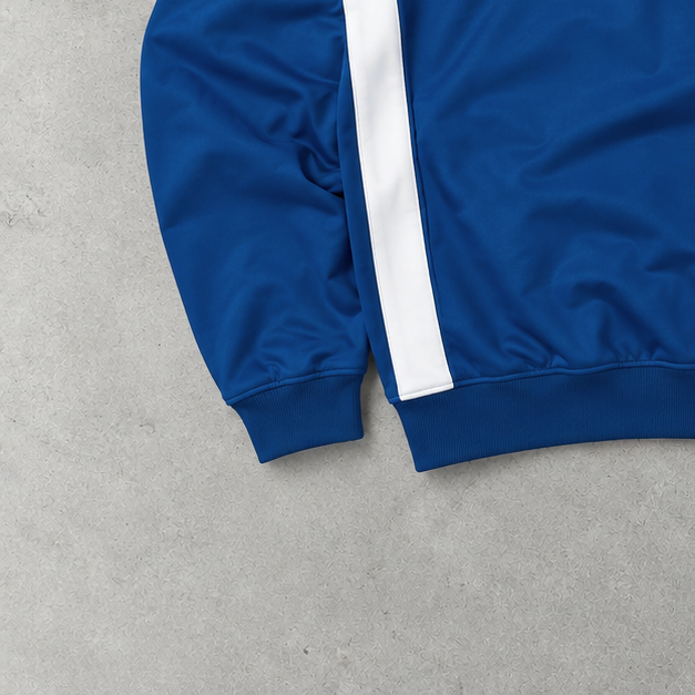 Brasilien Y2K Nike Track Jacket Blau, Weiß Limited (S)