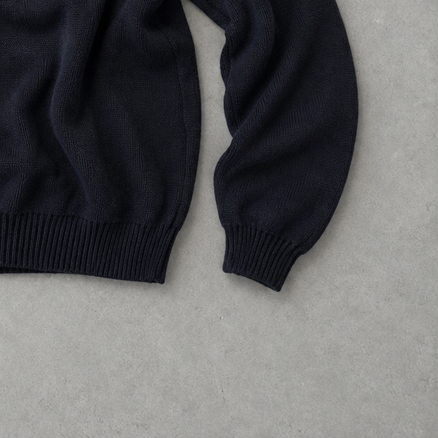 Ralph Lauren Sweater Marineblau Limited (M) Stitched Logo