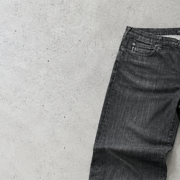 Armani Baggy Jeans Grey Rare (M)