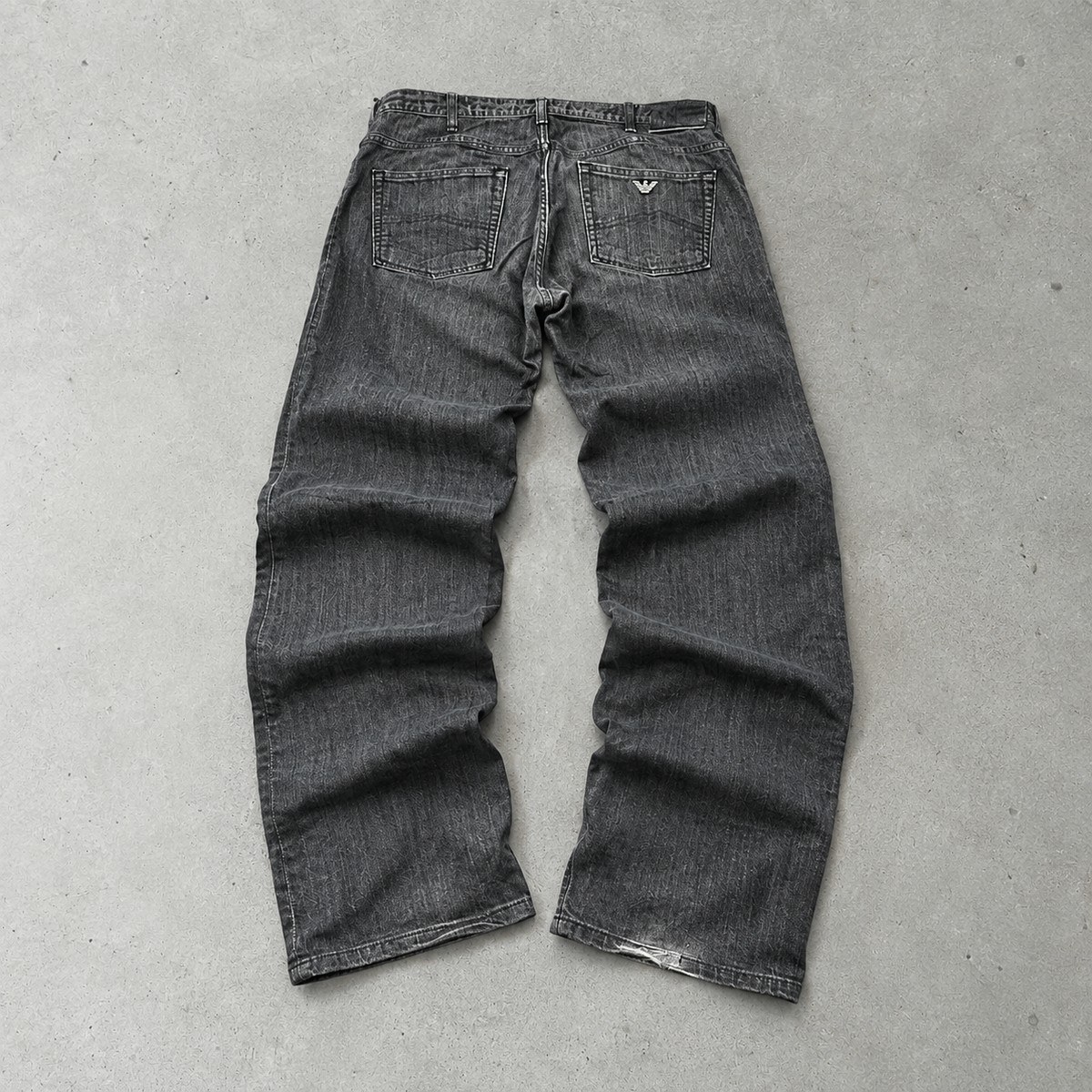 Armani Baggy Jeans Grey Rare (M)
