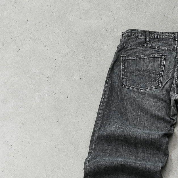 Armani Baggy Jeans Grey Rare (M)