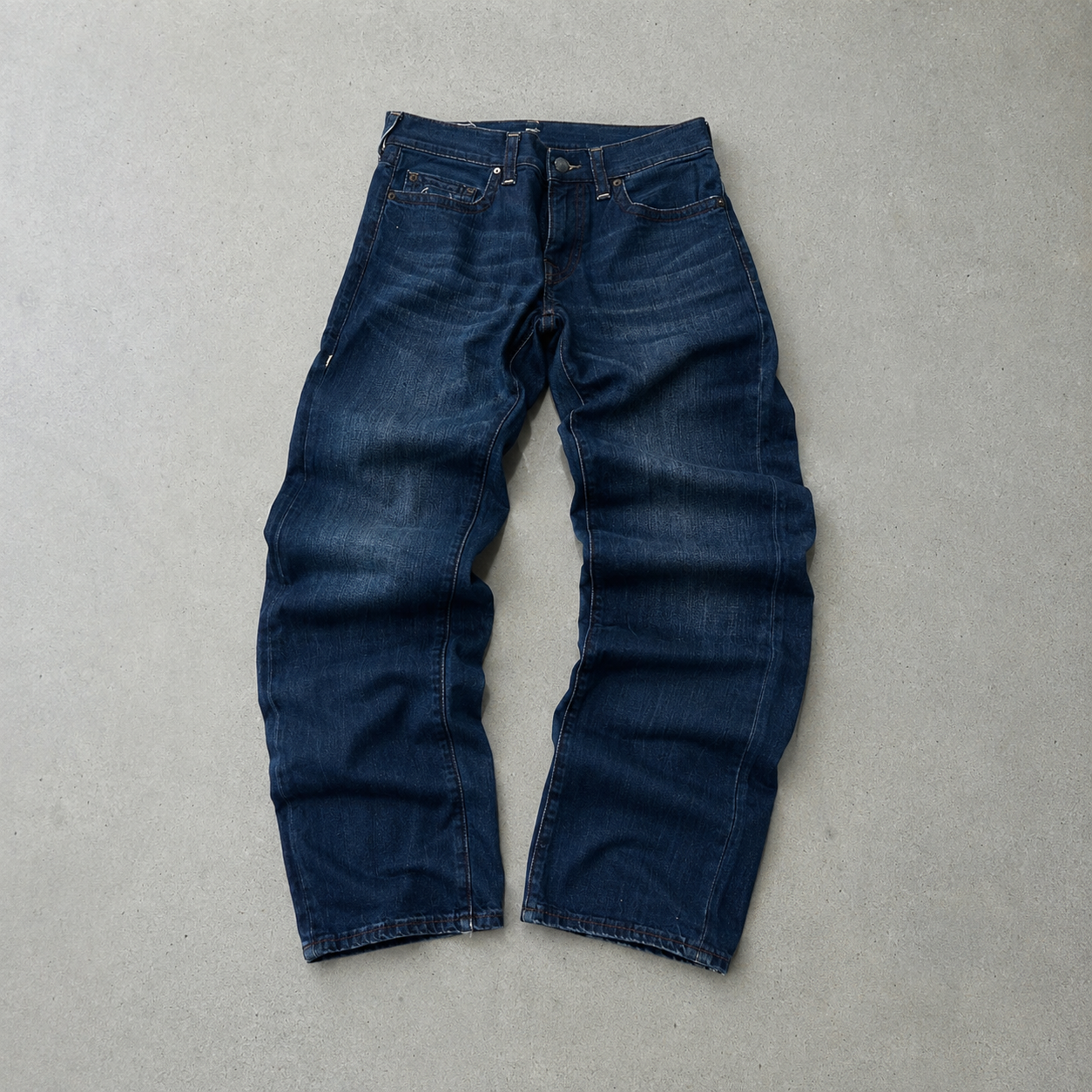 Y2K True Religion Jeans Navy Rare (L)