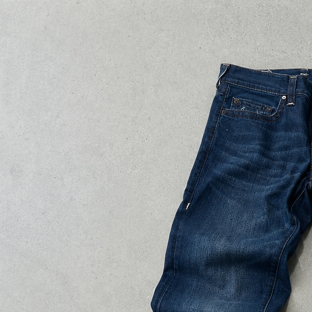 Y2K True Religion Jeans Navy Rare (L)