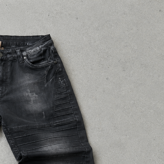 Y2K 90s 80s Vintage Armani Jeans Baggy Jeans Schwarz, Grau Rare (M)
