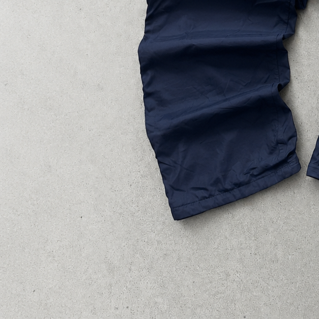 90s Y2K Nike Track Pants Marineblau, Schwarz Limited (M)
