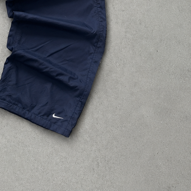 90s Y2K Nike Track Pants Marineblau, Schwarz Limited (M)