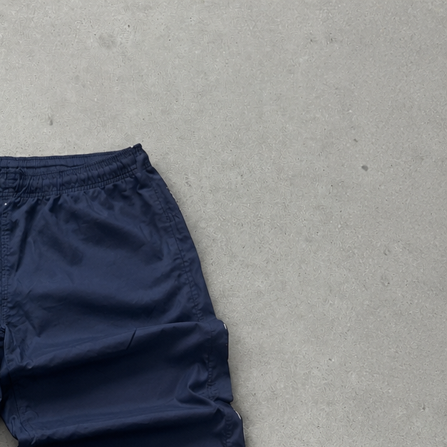 90s Y2K Nike Track Pants Marineblau, Schwarz Limited (M)