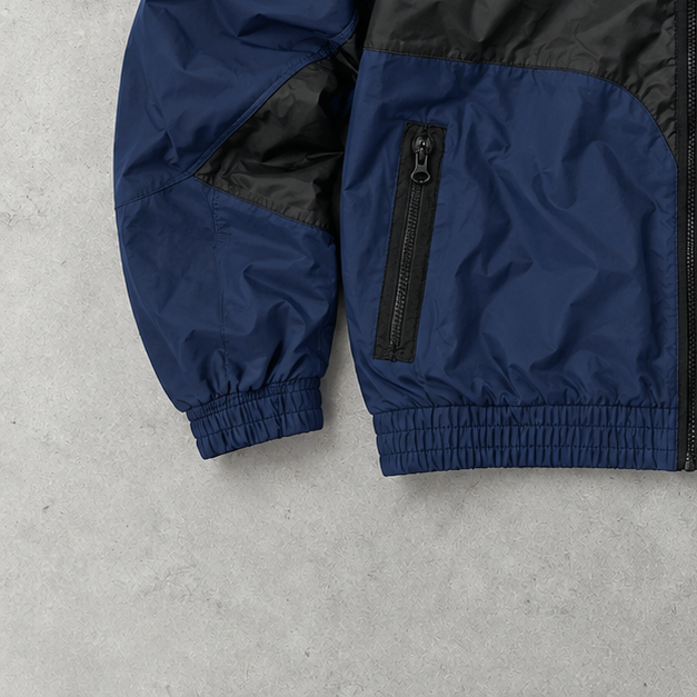 Nike Windbreaker Marineblau, Schwarz Rare (M)