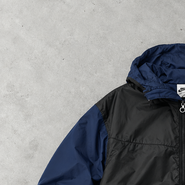 Nike Windbreaker Marineblau, Schwarz Rare (M)