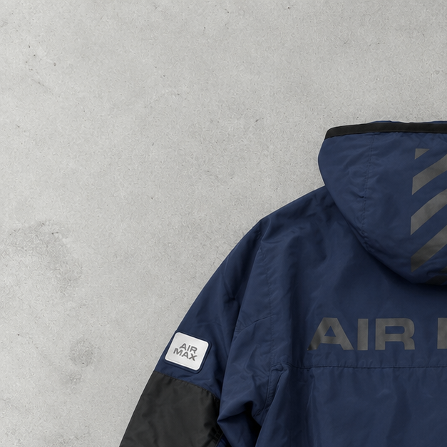Nike Windbreaker Marineblau, Schwarz Rare (M)