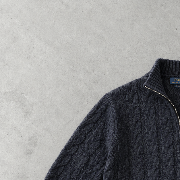 Ralph Lauren Sweater Marineblau Rare (M)