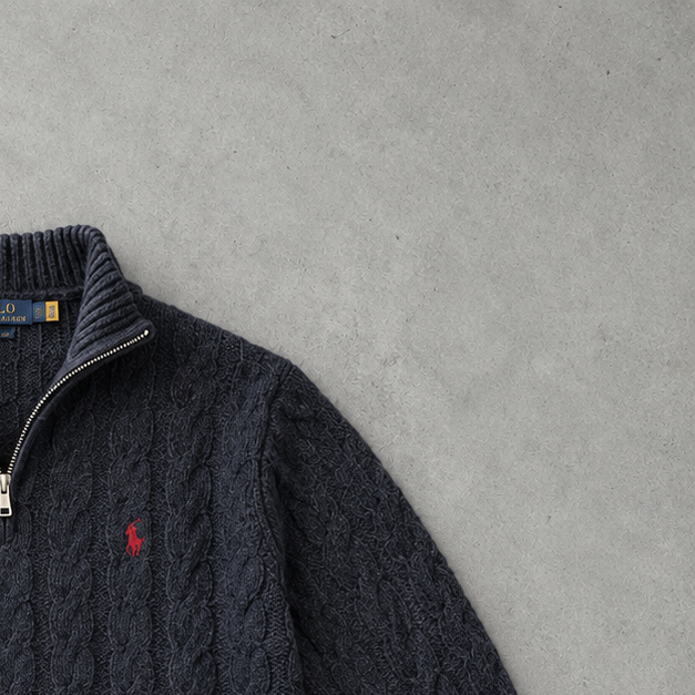 Ralph Lauren Sweater Marineblau Rare (M)