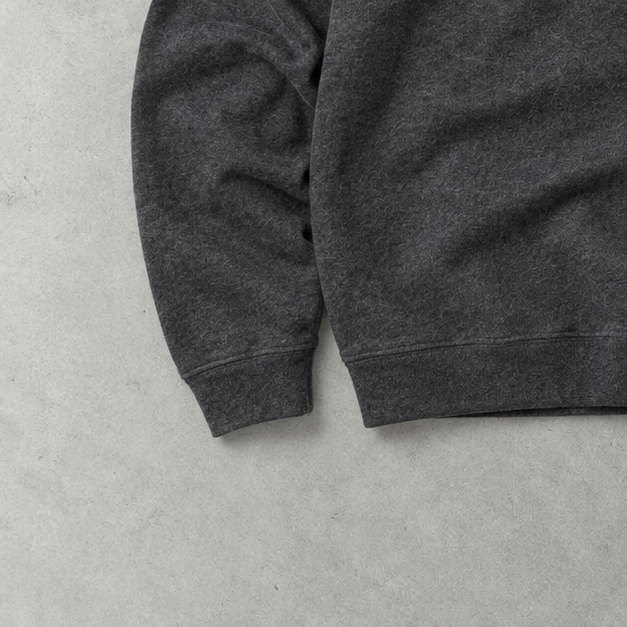 Polo Ralph Lauren Half-Zip Sweater Grau Rare (XXL) Stitched Logo