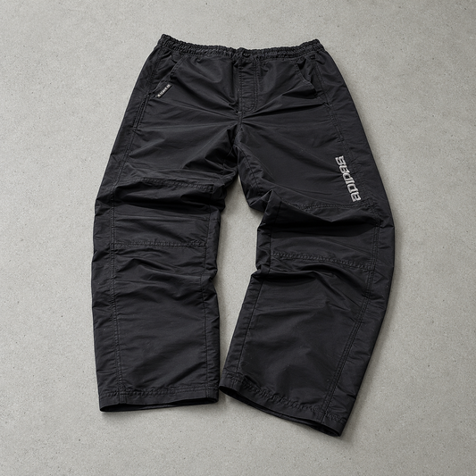 90S Adidas Track Pants Black Rare (S)