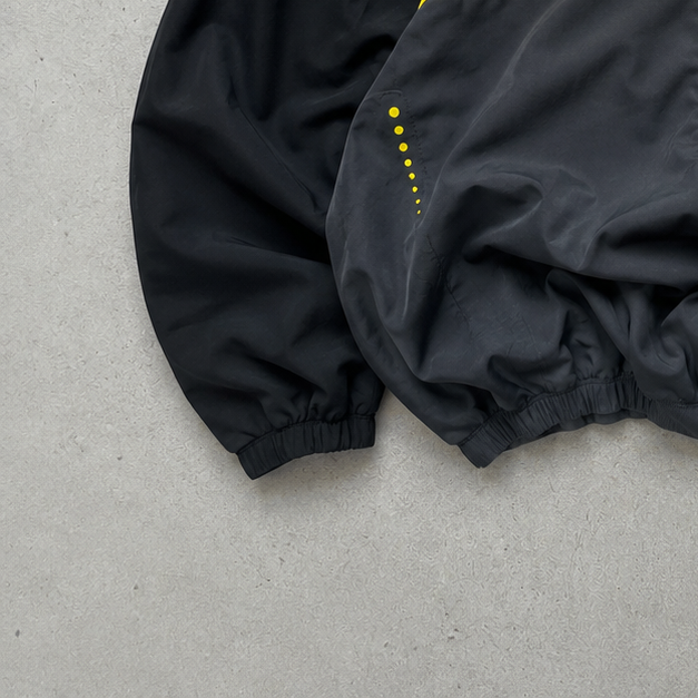 Brazil Y2K Vintage Nike Windbreaker Yellow, Black Rare (XXL)