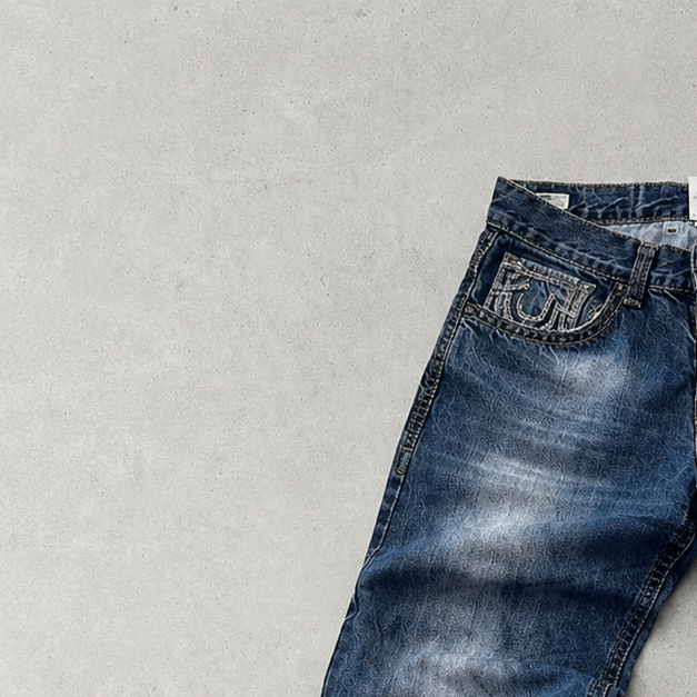 True Religion Bootcut Jeans Navy Rare (XL)